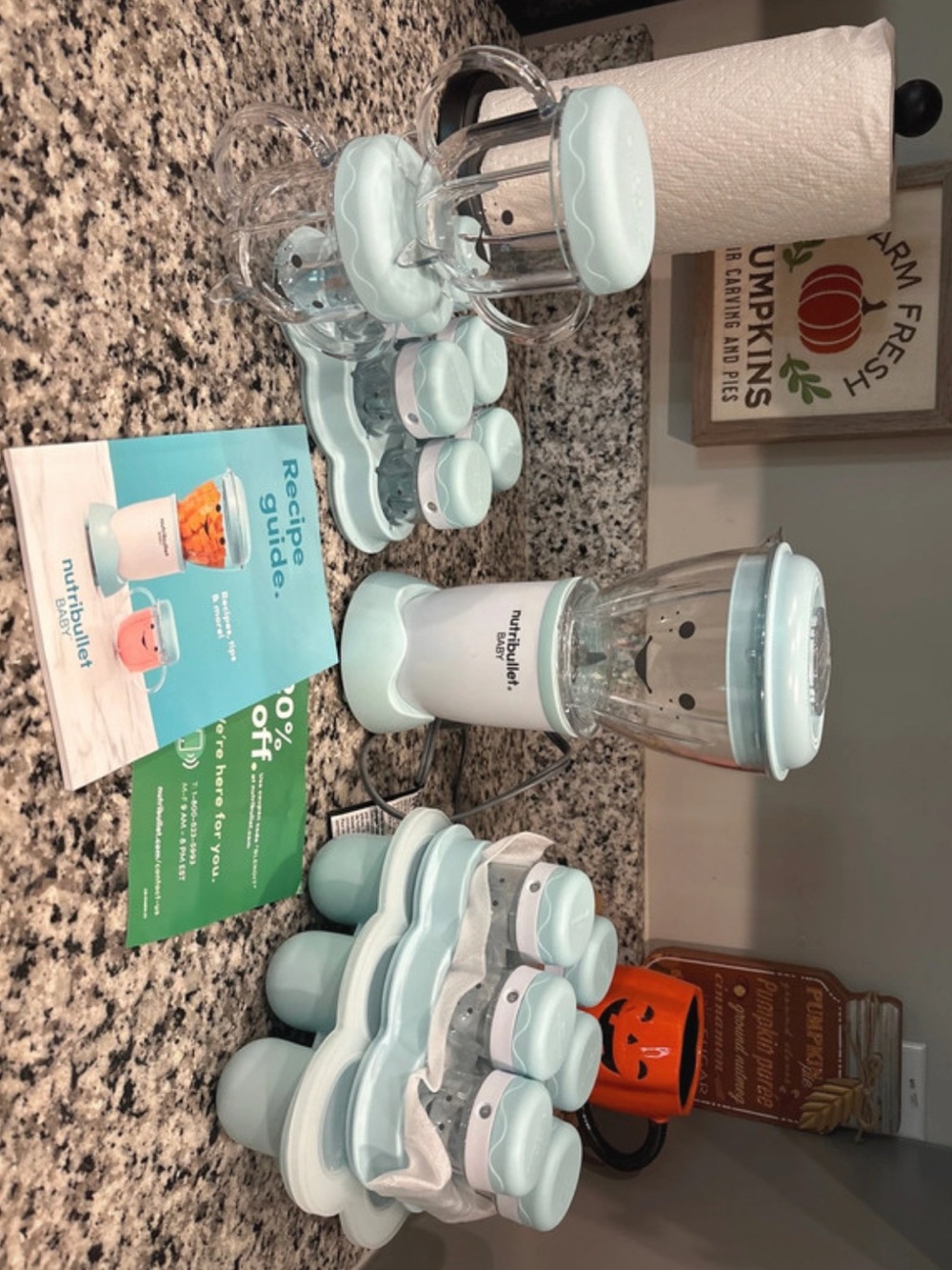 Nutribullet Baby Blue Baby Food Maker and Storage Set